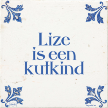 Lize is een kutkind - 7 keer bekeken