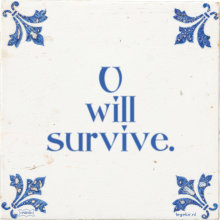 U will survive. - 6 keer bekeken