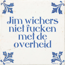 Jim wichers niet fucken met de overheid - 4 keer bekeken