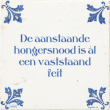 De aanstaande hongersnood is al een vaststaand feit - 2 keer bekeken