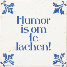 Humor is om te lachen! - 1 keer bekeken