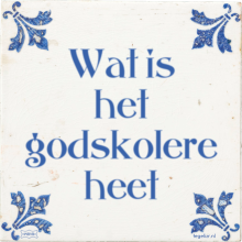 Wat is het godskolere heet - 22 keer bekeken