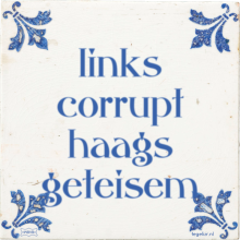 links corrupt haags geteisem - 1 keer bekeken