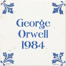 George Orwell 1984 - 1 keer bekeken