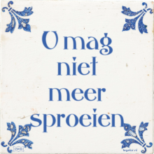 U mag niet meer sproeien - 1 keer bekeken
