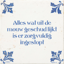 Alles wat uit de mouw geschud lijkt is er zorgvuldig ingestopt - 21 keer bekeken
