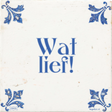 Wat lief! - 12 keer bekeken
