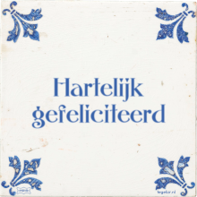 Hartelijk gefeliciteerd - 19 keer bekeken