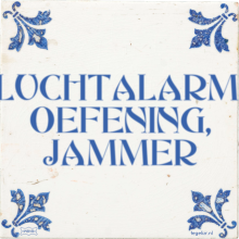 LUCHTALARM, OEFENING, JAMMER - 1 keer bekeken