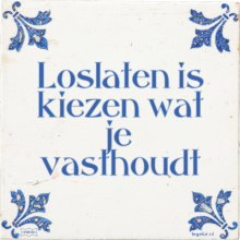 Loslaten is kiezen wat je vasthoudt - 5 keer bekeken