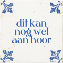 dit kan nog wel aan hoor - 1 keer bekeken