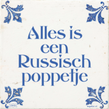 Alles is een Russisch poppetje - 4 keer bekeken