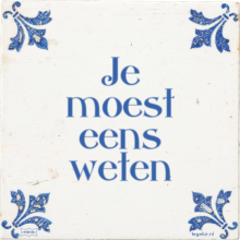 Je moest eens weten - 3 keer bekeken