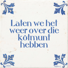 Laten we het weer over die kötmunt hebben - 3 keer bekeken