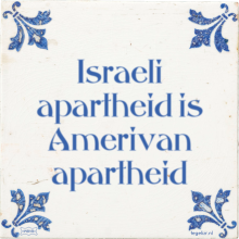Israeli apartheid is Amerivan apartheid - 2 keer bekeken