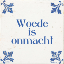 Woede is onmacht - 211 keer bekeken