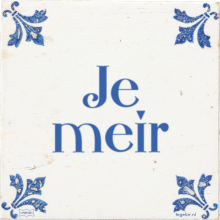 Je meir - 5 keer bekeken