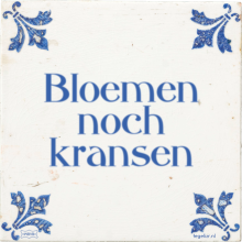 Bloemen noch kransen - 8 keer bekeken