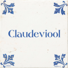 Claudeviool - 3 keer bekeken